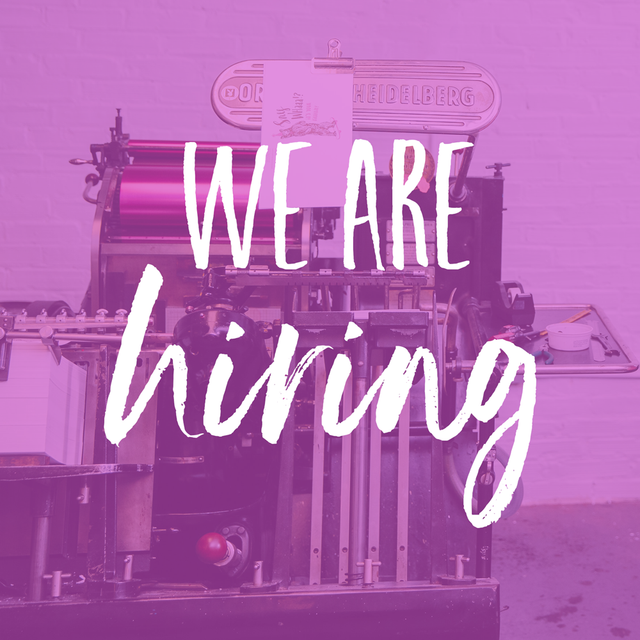 We're Hiring: Shop Assistant