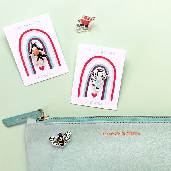Acrylic Pins & Stickers