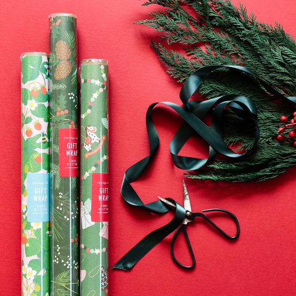 Illustrated Gift Wrap & Tags