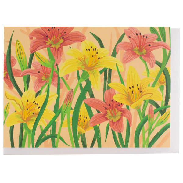 Common Daylilies Note Card