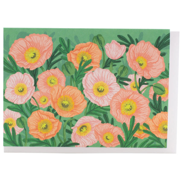 Icelandic Poppies Note Card