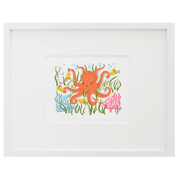 Makin' Music Octopus Art Print