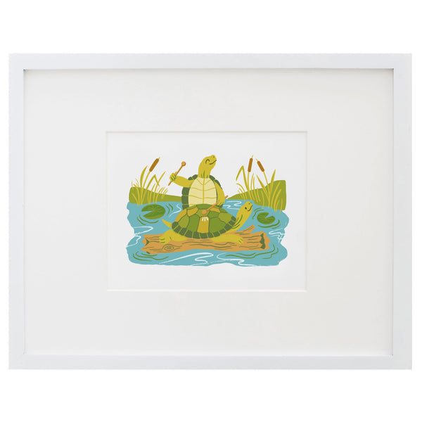 Makin' Music Turtles Art Print