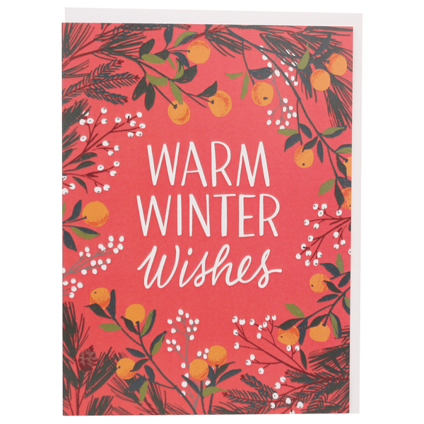 Clementines and Botanicals Holiday Card