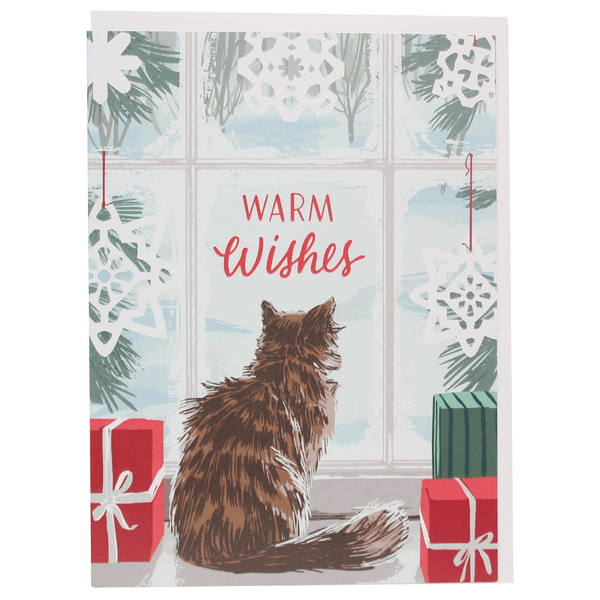 Indoor Cat Holiday Card