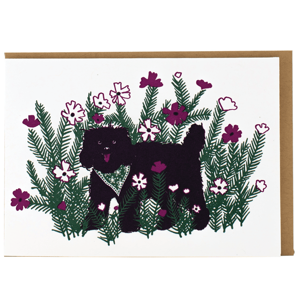Little Dog Note Card