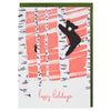 Bears Climbing Trees Holiday Card