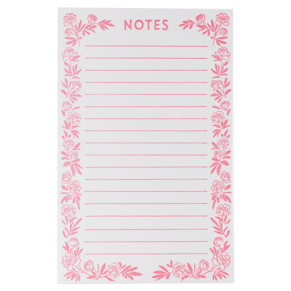 Peony Notepad
